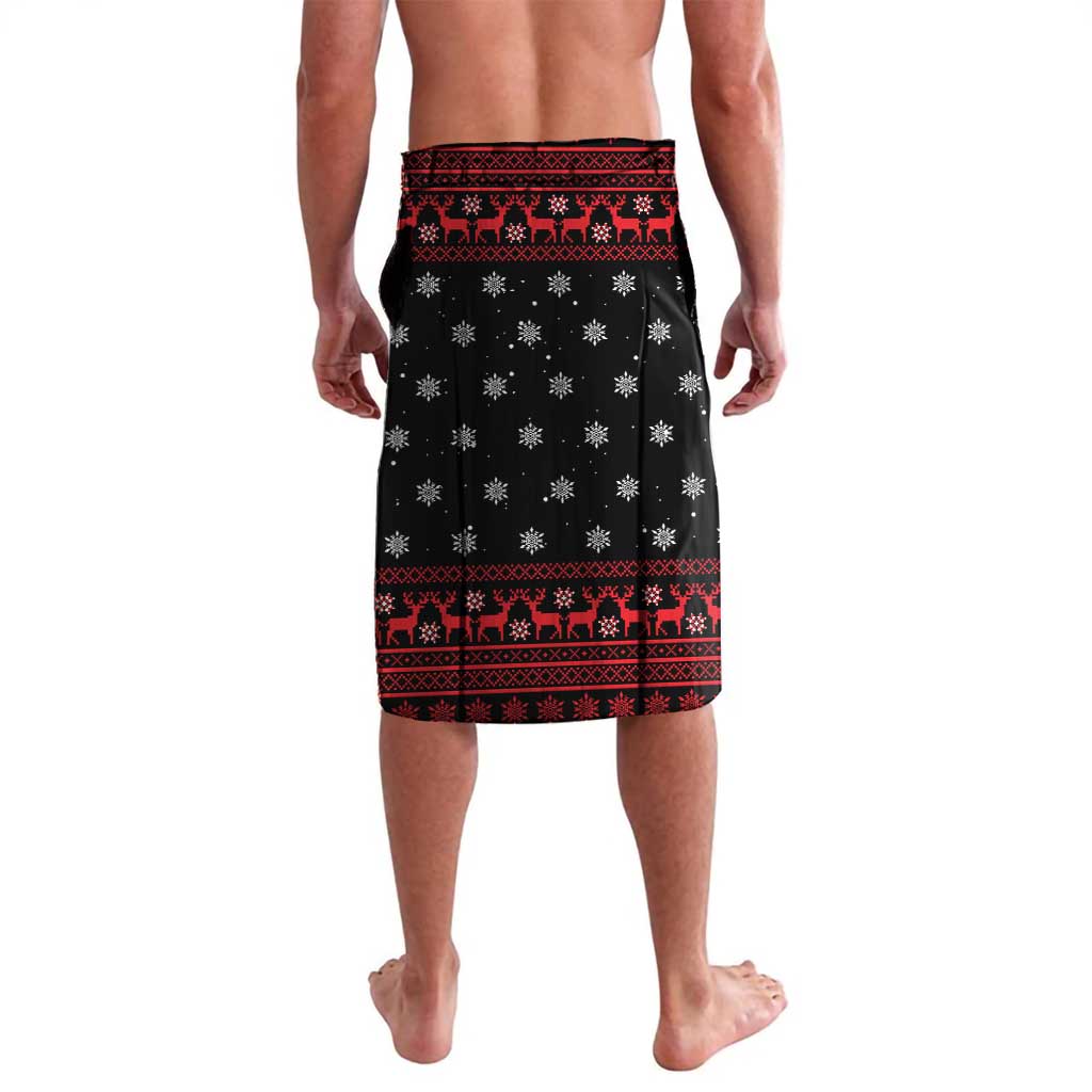 Funny Gingerbread Christmas Lavalava Hoodie with Gingers Are for Life Quote and Snowflake Pattern - Wonder Print Shop