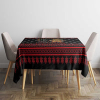 Funny Gingerbread Christmas Tablecloth Hoodie with Gingers Are for Life Quote and Snowflake Pattern - Wonder Print Shop