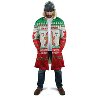 Funny Fitness Cookie Christmas Cloak with Gingerbread Design and Holiday Pattern - Wonder Print Shop