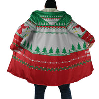 Funny Fitness Cookie Christmas Cloak with Gingerbread Design and Holiday Pattern - Wonder Print Shop