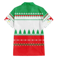 Funny Fitness Cookie Christmas Family Matching Short Sleeve Bodycon Dress and Hawaiian Shirt with Gingerbread Design and Holiday Pattern - Wonder Print Shop