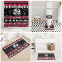 Fa La La La Snowman Tree Xmas Christmas Bathroom Set Xmas Holiday Patterns - Wonder Print Shop