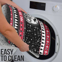 Fa La La La Snowman Tree Xmas Christmas Bathroom Set Xmas Holiday Patterns - Wonder Print Shop