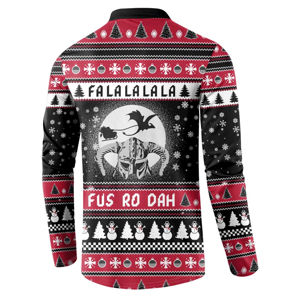 Fa La La La Snowman Tree Xmas Christmas Button Sweatshirt Xmas Holiday Patterns - Wonder Print Shop