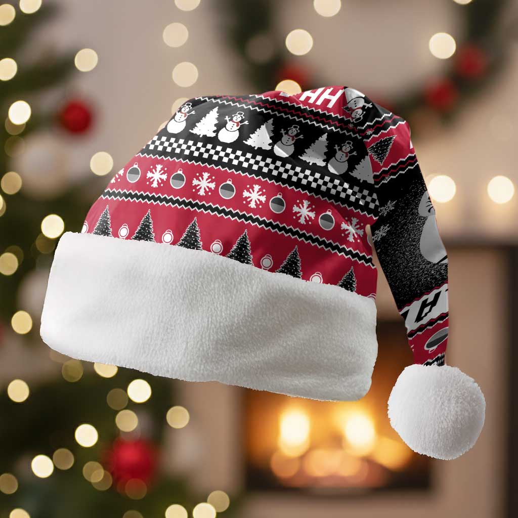 Fa La La La Snowman Tree Xmas Christmas Santa Hat Xmas Holiday Patterns - Wonder Print Shop