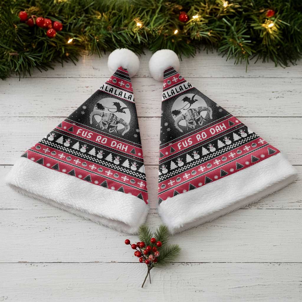 Fa La La La Snowman Tree Xmas Christmas Santa Hat Xmas Holiday Patterns - Wonder Print Shop