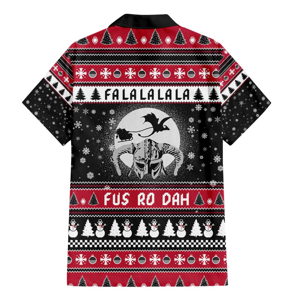 Fa La La La Snowman Tree Xmas Christmas Family Matching Mermaid Dress and Hawaiian Shirt Xmas Holiday Patterns - Wonder Print Shop