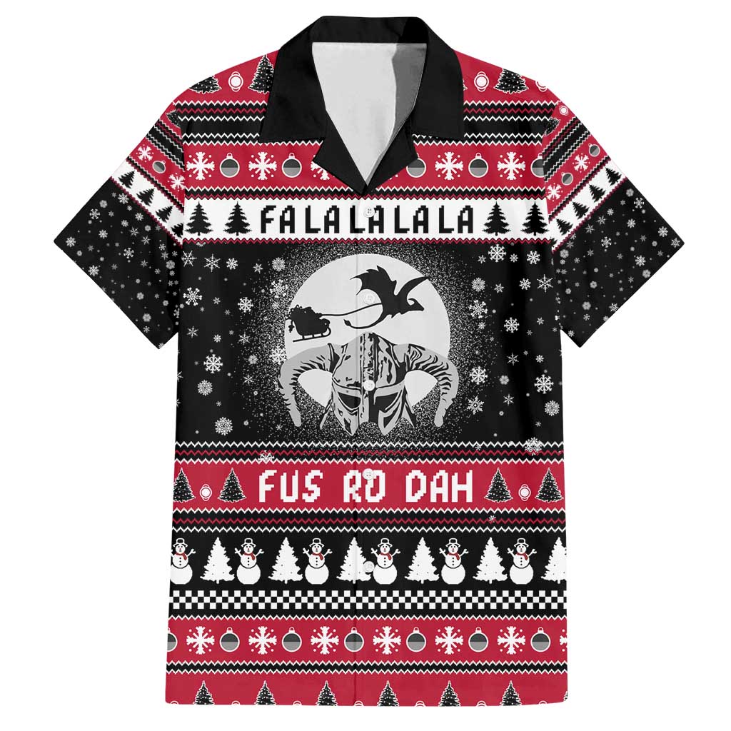 Fa La La La Snowman Tree Xmas Christmas Family Matching Summer Maxi Dress and Hawaiian Shirt Xmas Holiday Patterns - Wonder Print Shop