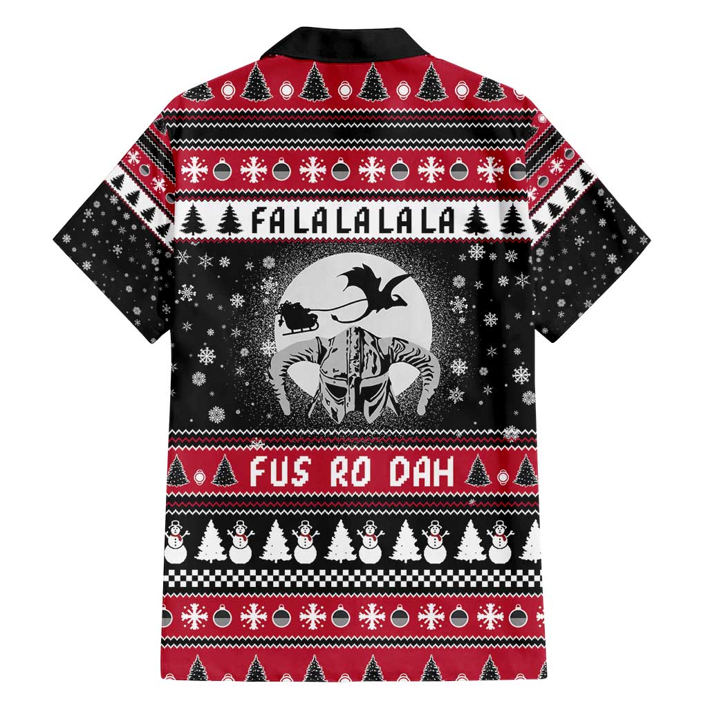 Fa La La La Snowman Tree Xmas Christmas Family Matching Tank Maxi Dress and Hawaiian Shirt Xmas Holiday Patterns - Wonder Print Shop