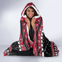 Fa La La La Snowman Tree Xmas Christmas Hooded Blanket Xmas Holiday Patterns - Wonder Print Shop