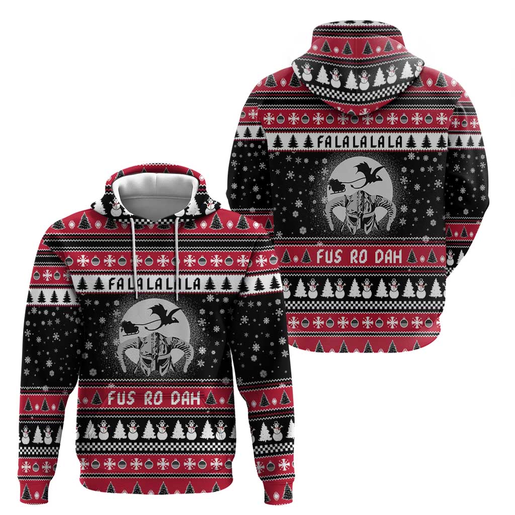 Fa La La La Snowman Tree Xmas Christmas Hoodie Xmas Holiday Patterns - Wonder Print Shop