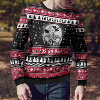 Fa La La La Snowman Tree Xmas Christmas Ugly Christmas Sweater Xmas Holiday Patterns - Wonder Print Shop