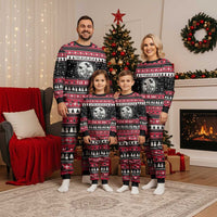 Fa La La La Snowman Tree Xmas Christmas Pajama Set Xmas Holiday Patterns - Wonder Print Shop
