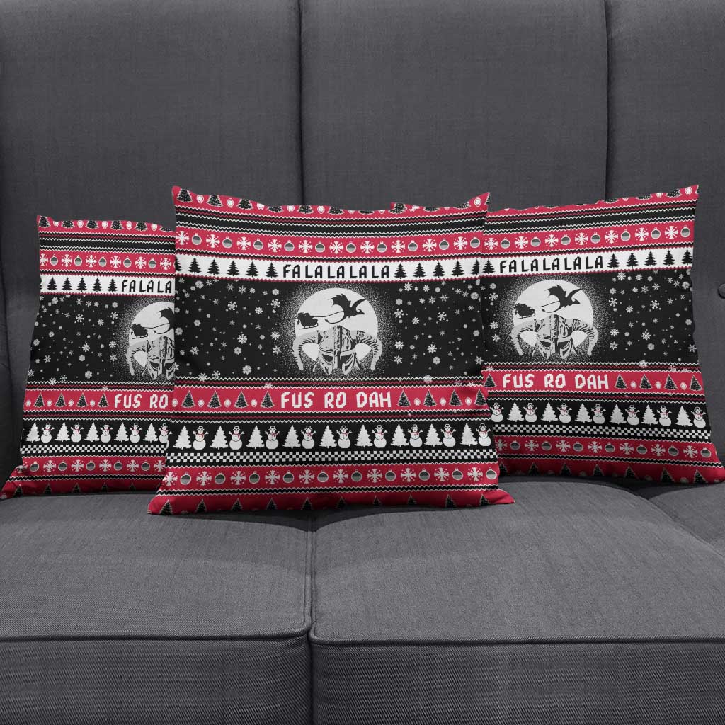 Fa La La La Snowman Tree Xmas Christmas Pillow Cover Xmas Holiday Patterns - Wonder Print Shop