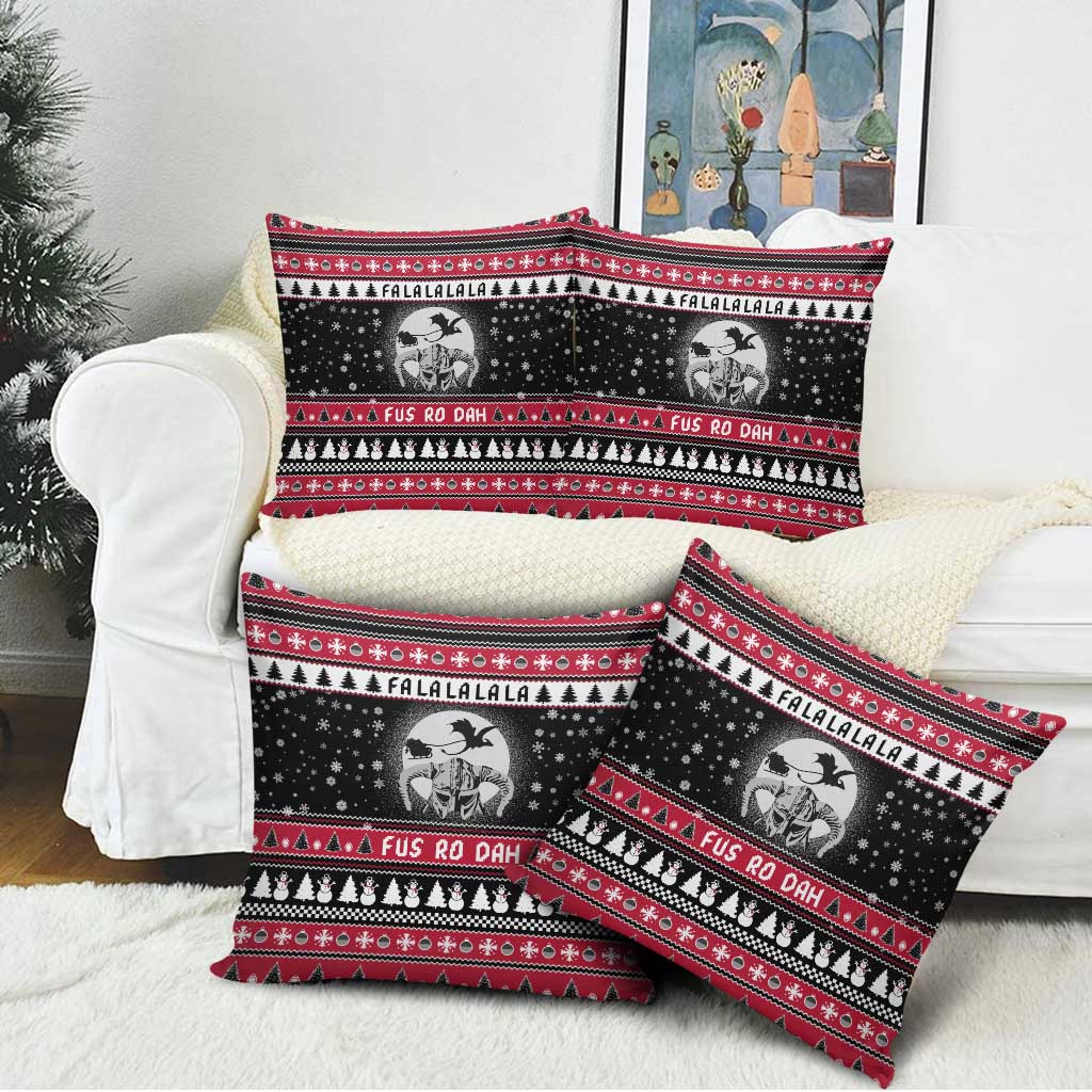 Fa La La La Snowman Tree Xmas Christmas Pillow Cover Xmas Holiday Patterns - Wonder Print Shop