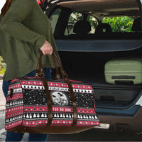 Fa La La La Snowman Tree Xmas Christmas Travel Bag Xmas Holiday Patterns - Wonder Print Shop