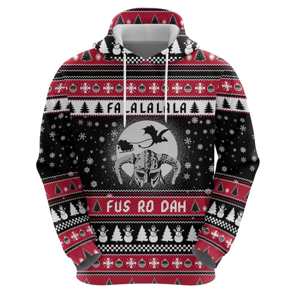 Fa La La La Snowman Tree Xmas Christmas Zip Hoodie Xmas Holiday Patterns - Wonder Print Shop