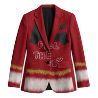 Feel The Joy Christmas Blazer Xmas Holiday Patterns - Wonder Print Shop