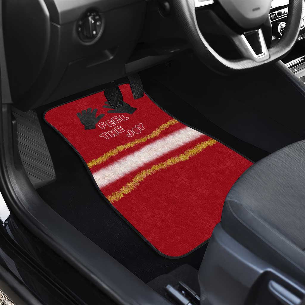 Feel The Joy Christmas Car Mats Xmas Holiday Patterns - Wonder Print Shop