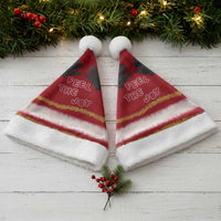 Feel The Joy Christmas Santa Hat Xmas Holiday Patterns - Wonder Print Shop