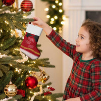 Feel The Joy Christmas Stocking Xmas Holiday Patterns - Wonder Print Shop