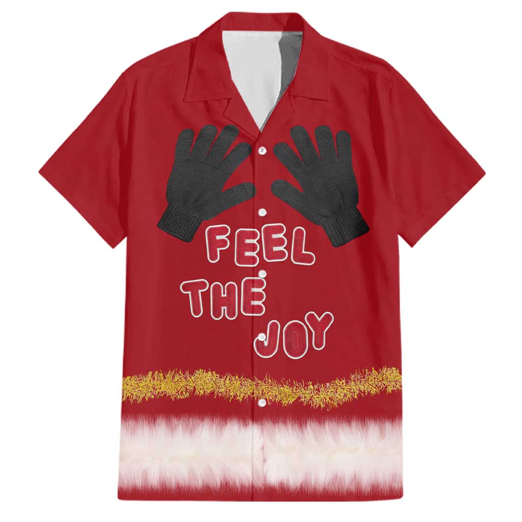 Feel The Joy Christmas Family Matching Long Sleeve Bodycon Dress and Hawaiian Shirt Xmas Holiday Patterns - Wonder Print Shop