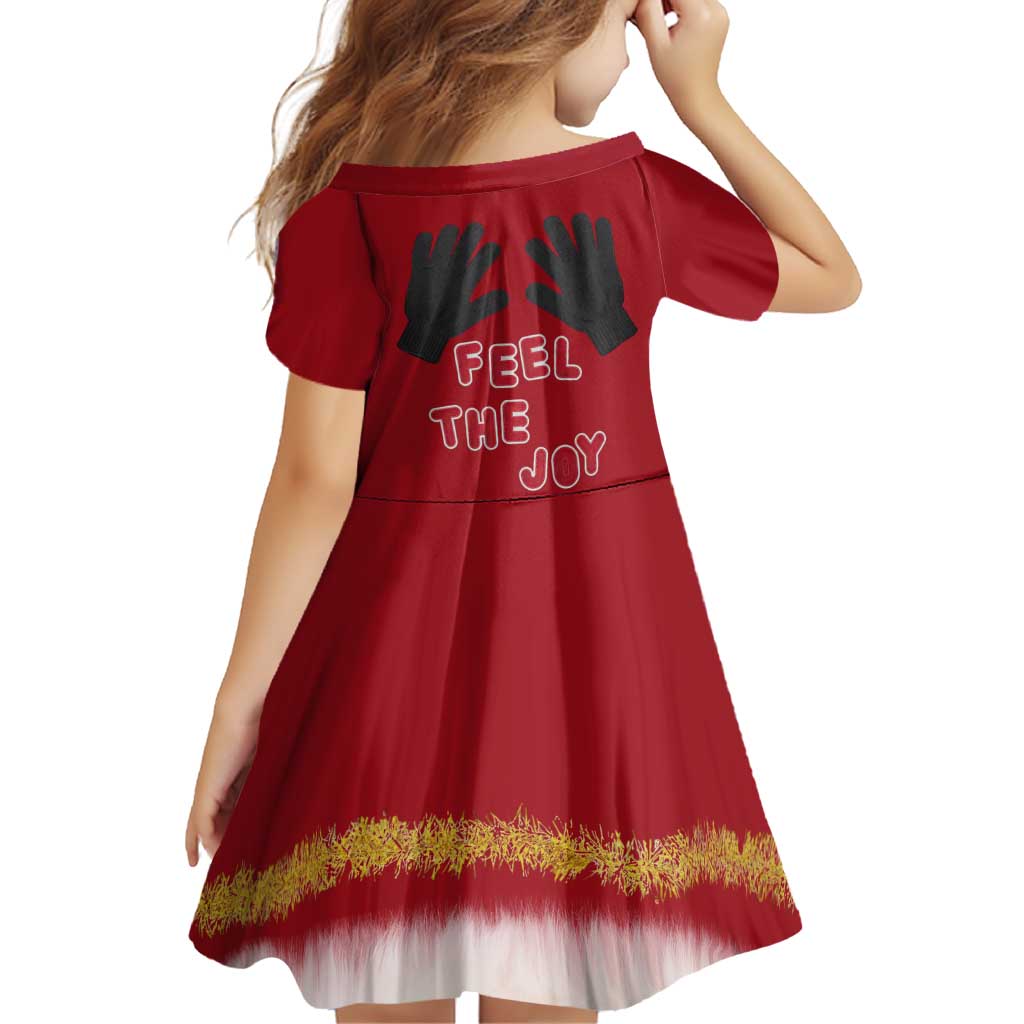 Feel The Joy Christmas Family Matching Mermaid Dress and Hawaiian Shirt Xmas Holiday Patterns - Wonder Print Shop