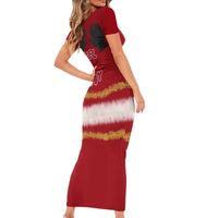 Feel The Joy Christmas Family Matching Short Sleeve Bodycon Dress and Hawaiian Shirt Xmas Holiday Patterns - Wonder Print Shop