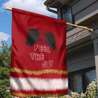 Feel The Joy Christmas Garden Flag Xmas Holiday Patterns - Wonder Print Shop