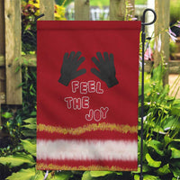 Feel The Joy Christmas Garden Flag Xmas Holiday Patterns - Wonder Print Shop