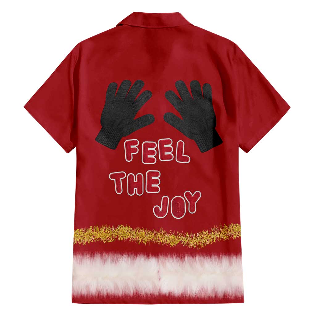 Feel The Joy Christmas Hawaiian Shirt Xmas Holiday Patterns - Wonder Print Shop