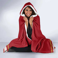 Feel The Joy Christmas Hooded Blanket Xmas Holiday Patterns - Wonder Print Shop