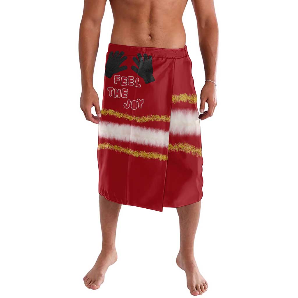 Feel The Joy Christmas Lavalava Xmas Holiday Patterns - Wonder Print Shop