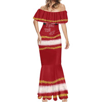 Feel The Joy Christmas Mermaid Dress Xmas Holiday Patterns - Wonder Print Shop