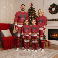 Feel The Joy Christmas Pajama Set Xmas Holiday Patterns - Wonder Print Shop