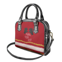 Feel The Joy Christmas Shoulder Handbag Xmas Holiday Patterns - Wonder Print Shop