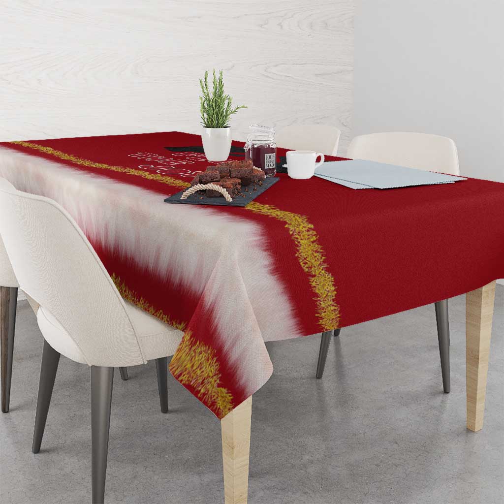 Feel The Joy Christmas Tablecloth Xmas Holiday Patterns - Wonder Print Shop