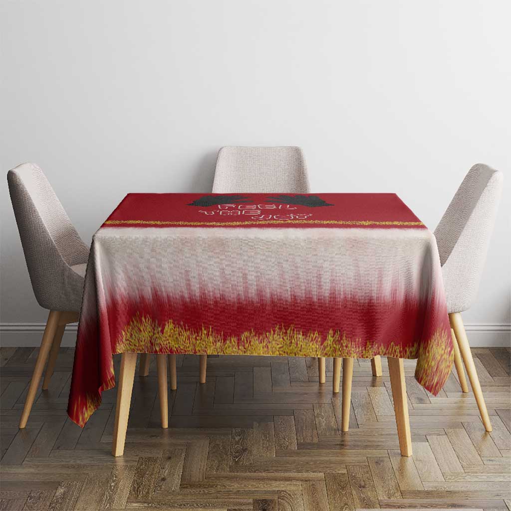 Feel The Joy Christmas Tablecloth Xmas Holiday Patterns - Wonder Print Shop