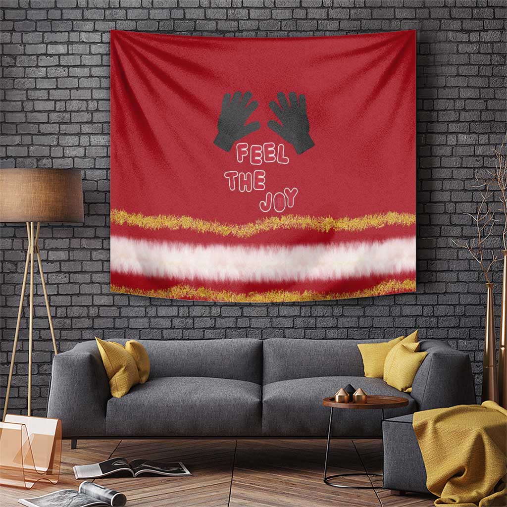 Feel The Joy Christmas Tapestry Xmas Holiday Patterns - Wonder Print Shop