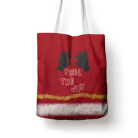 Feel The Joy Christmas Tote Bag Xmas Holiday Patterns - Wonder Print Shop