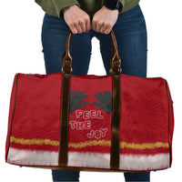Feel The Joy Christmas Travel Bag Xmas Holiday Patterns - Wonder Print Shop