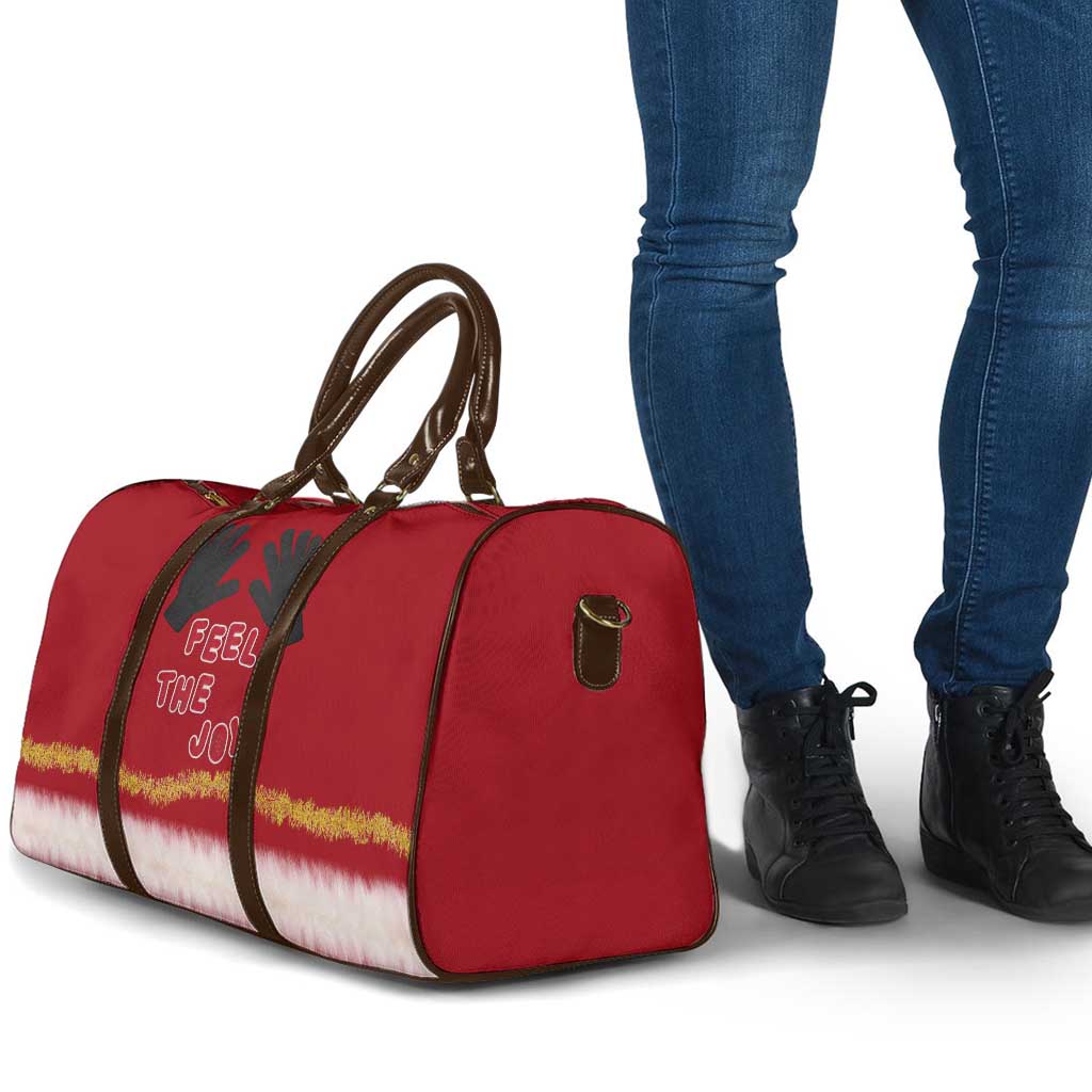 Feel The Joy Christmas Travel Bag Xmas Holiday Patterns - Wonder Print Shop