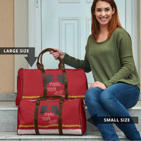 Feel The Joy Christmas Travel Bag Xmas Holiday Patterns - Wonder Print Shop