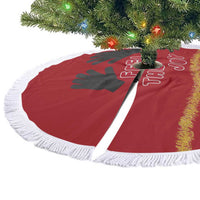 Feel The Joy Christmas Tree Skirt Xmas Holiday Patterns - Wonder Print Shop