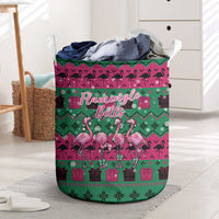 Firefighter Presents Christmas Laundry Basket Xmas Holiday Patterns - Wonder Print Shop