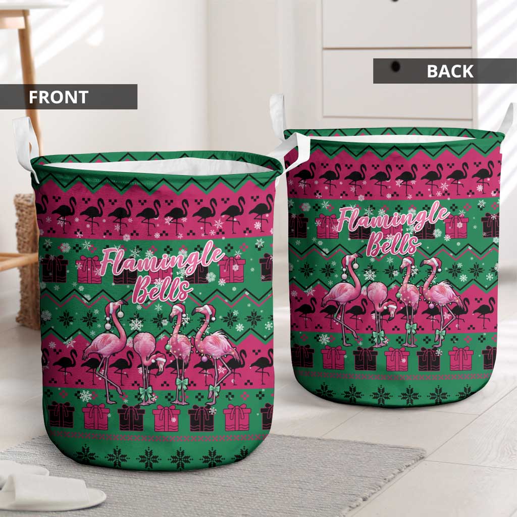 Firefighter Presents Christmas Laundry Basket Xmas Holiday Patterns - Wonder Print Shop