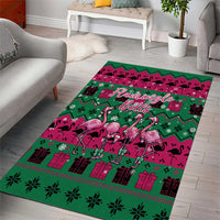 Firefighter Presents Christmas Area Rug Xmas Holiday Patterns - Wonder Print Shop
