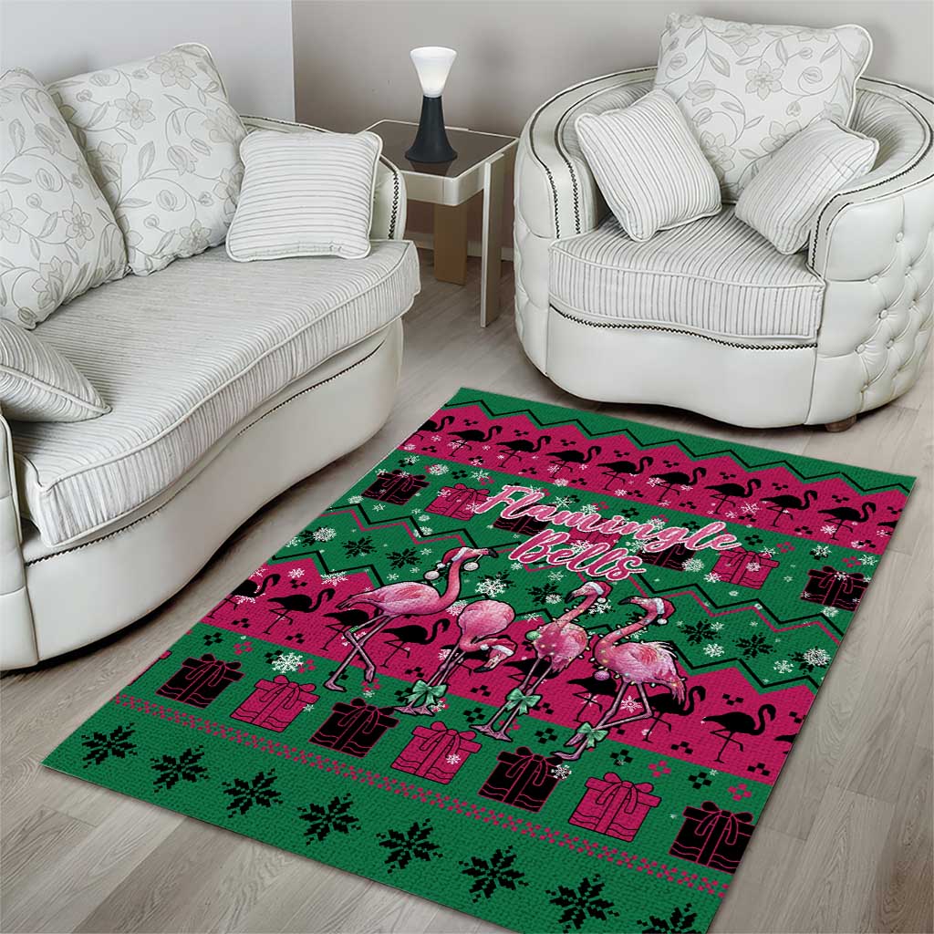 Firefighter Presents Christmas Area Rug Xmas Holiday Patterns - Wonder Print Shop