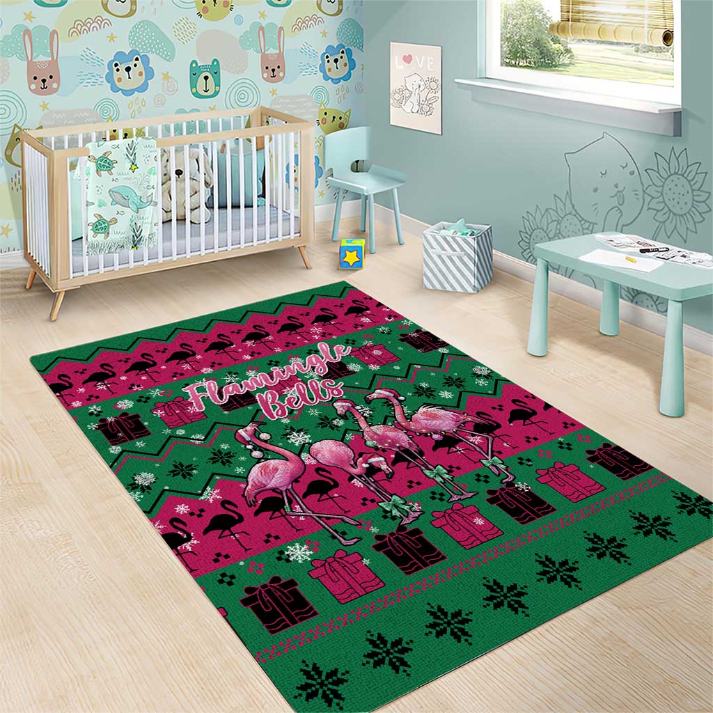 Firefighter Presents Christmas Area Rug Xmas Holiday Patterns - Wonder Print Shop