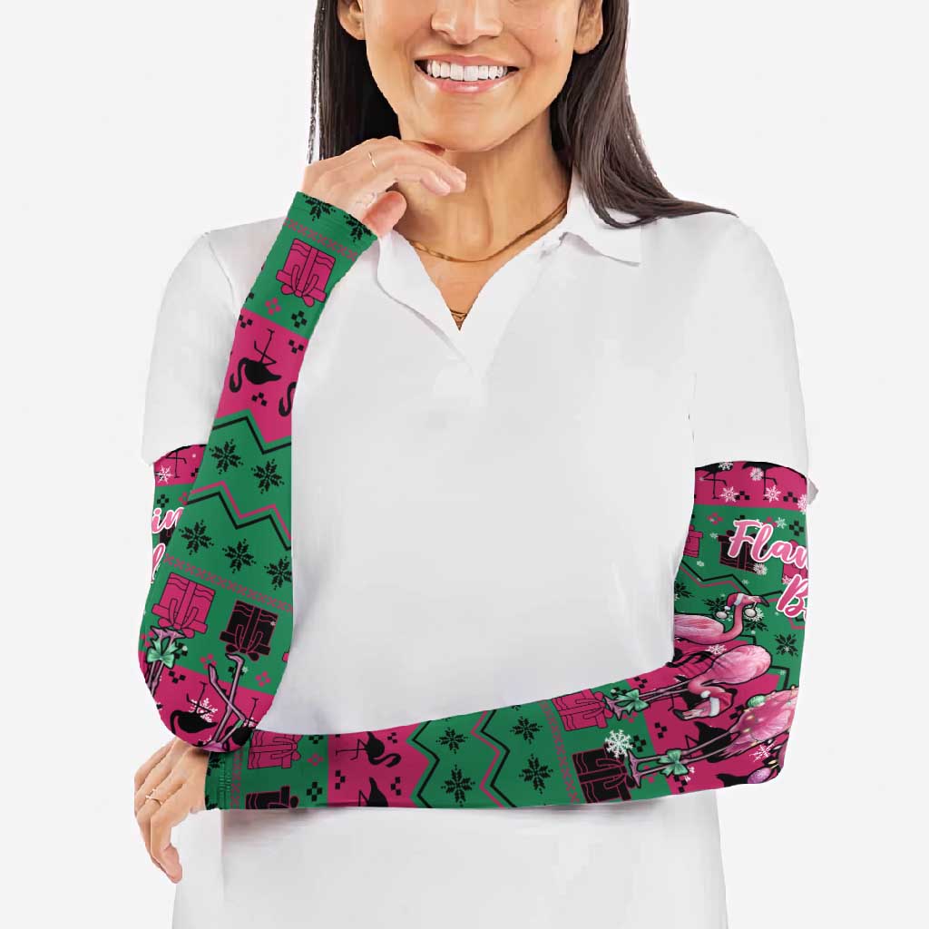 Firefighter Presents Christmas Arm Sleeves Xmas Holiday Patterns - Wonder Print Shop